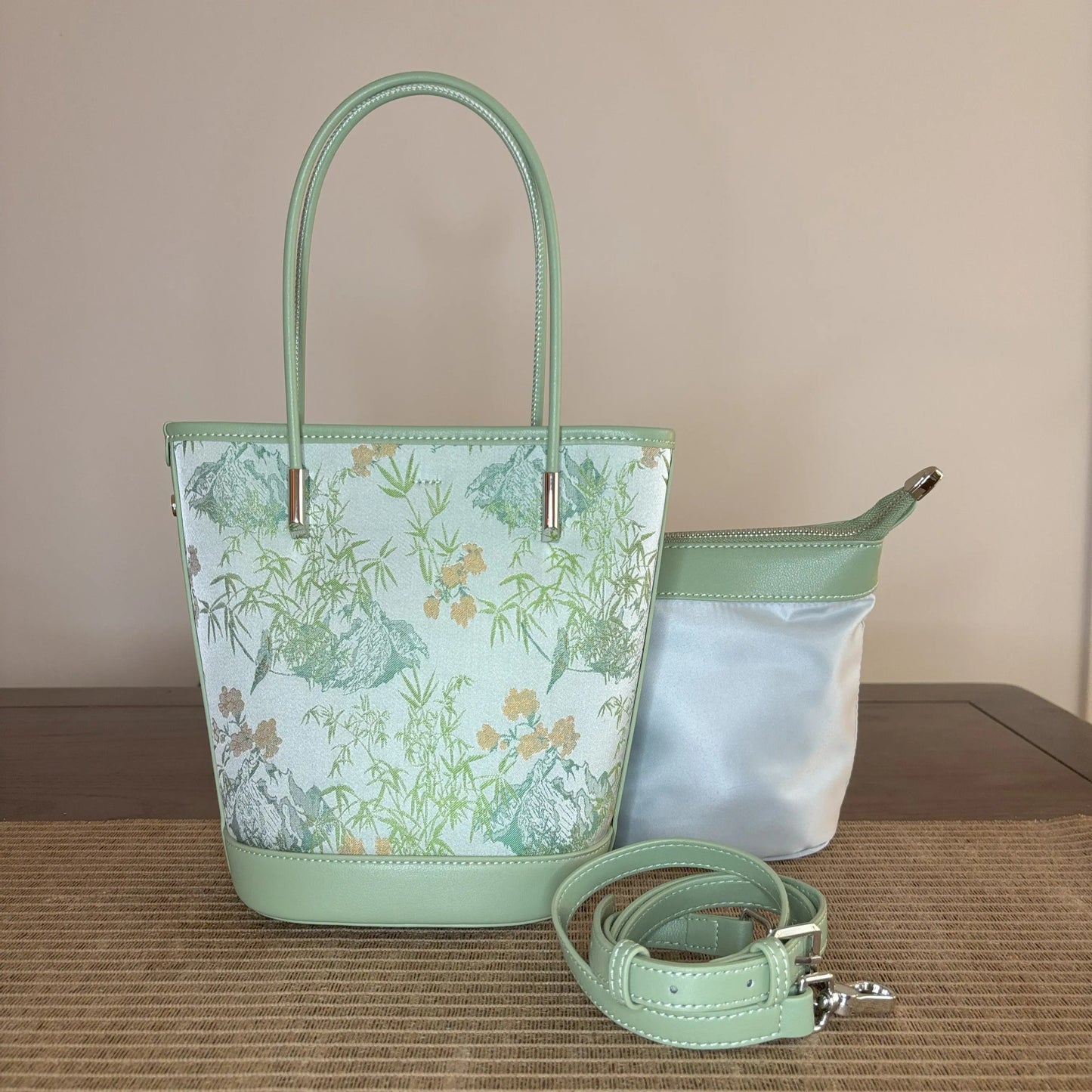 Sac godet en soie - L'Atelier Wen