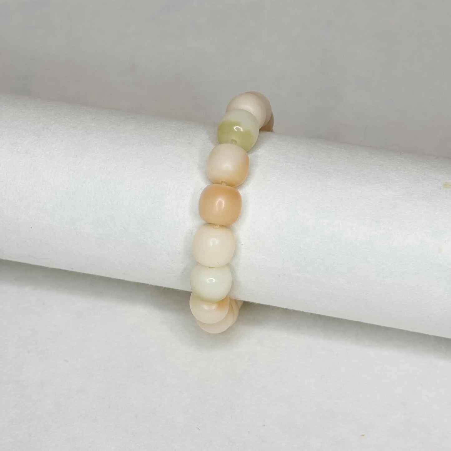 Bracelet racine de Bodhi - Crème Citron.