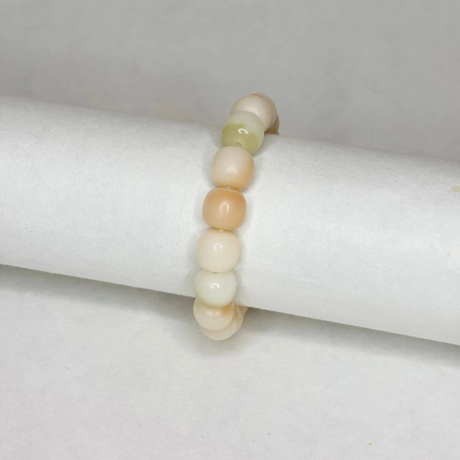 Bracelet racine de Bodhi - Crème Citron.