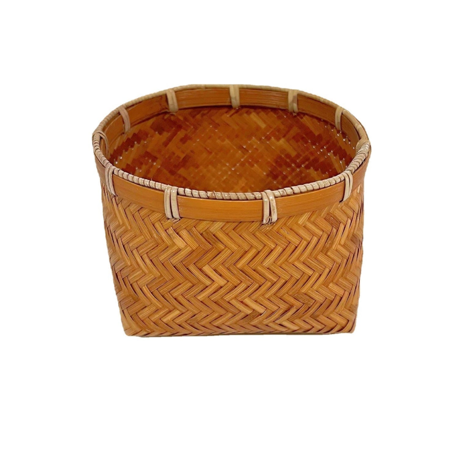 Corbeille en Bambou Tressé - L'Atelier Wen