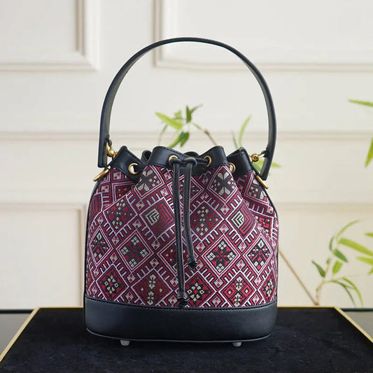 Sac en brocart Zhuang.