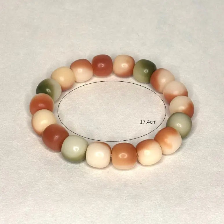 Bracelet racine de Bodhi - Bubble Gum.