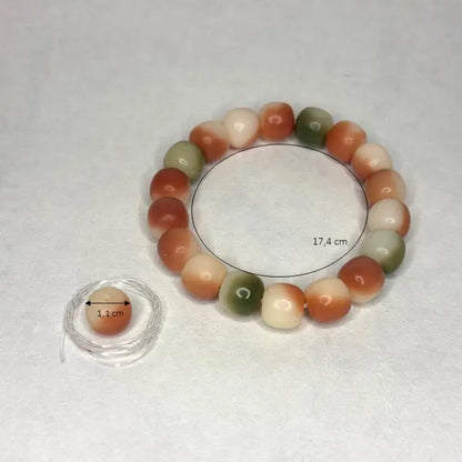 Bracelet racine de Bodhi - Bubble Gum.