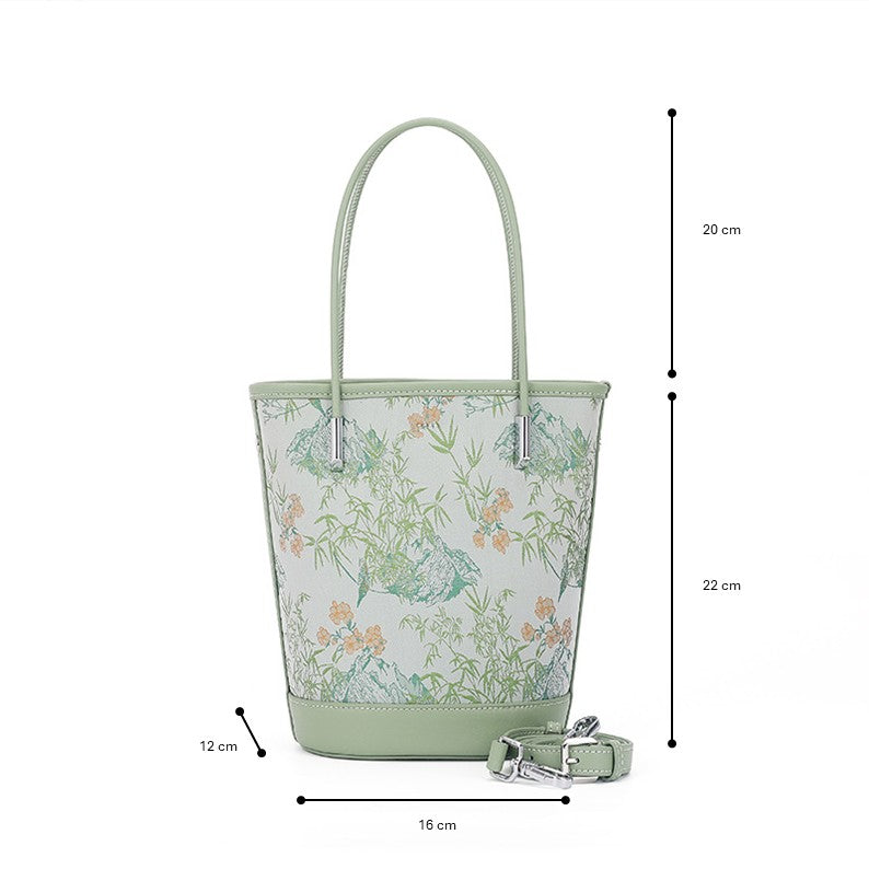 Sac godet en soie - L'Atelier Wen