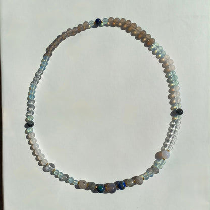 Brume Boréale – Collier & Bracelets modulables