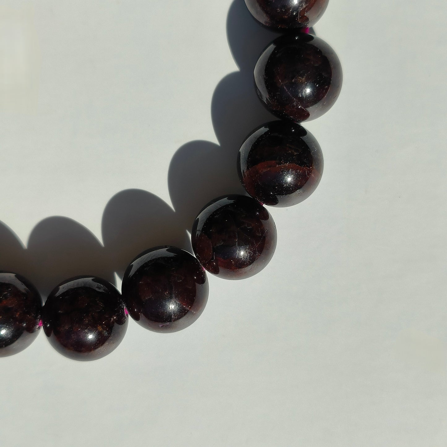Bracelet Grenat Bordeaux - L'Atelier Wen