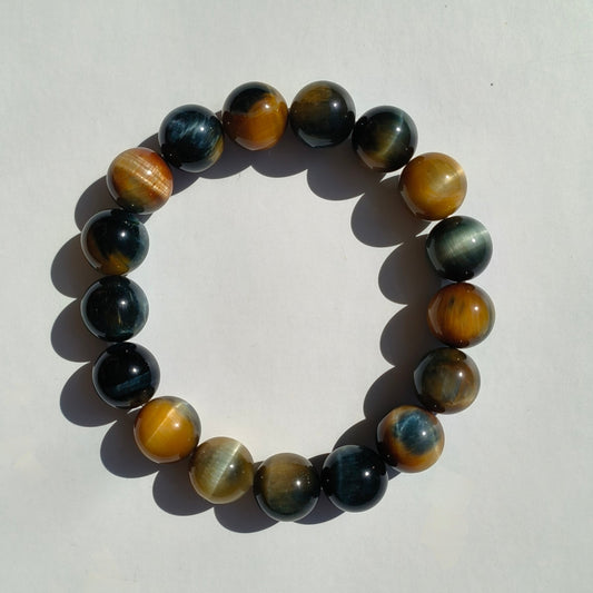 Bracelet Œil de Tigre Multicolore - L'Atelier Wen